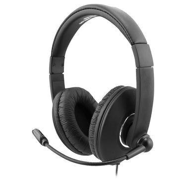 Smart-Trek Mini headset with in-line volume control, ideal bulk school headphones for education.
